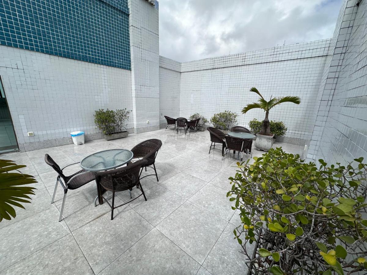 Flat - Boa Viagem Para Ate 5 Pessoas, Andar Alto Vista Mar, Piscina, Wifi 500Mbps, Recife Exterior foto
